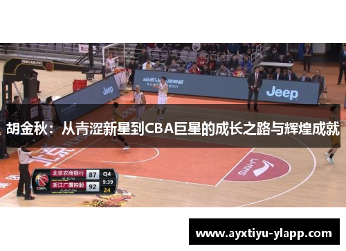 胡金秋：从青涩新星到CBA巨星的成长之路与辉煌成就